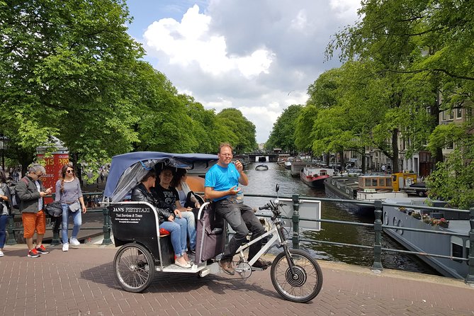 2.5 hours Amsterdam Pedicab Tour - Westerkerk and the Anne Frank House