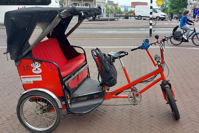 2 Hours Private Amsterdam Rickshaw Tour - Rembrandtplein and the Amstel