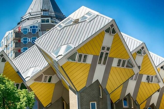 8 hour Walking and Boat Tour to Rotterdam and Kinderdijk - Erasmus, Markthal, and the Cube Houses