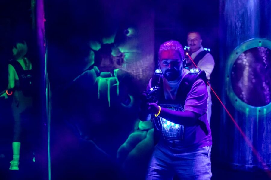 Aloha Amsterdam: Laser Tag Experience - A 450-square-meter arena under an Amsterdam bridge