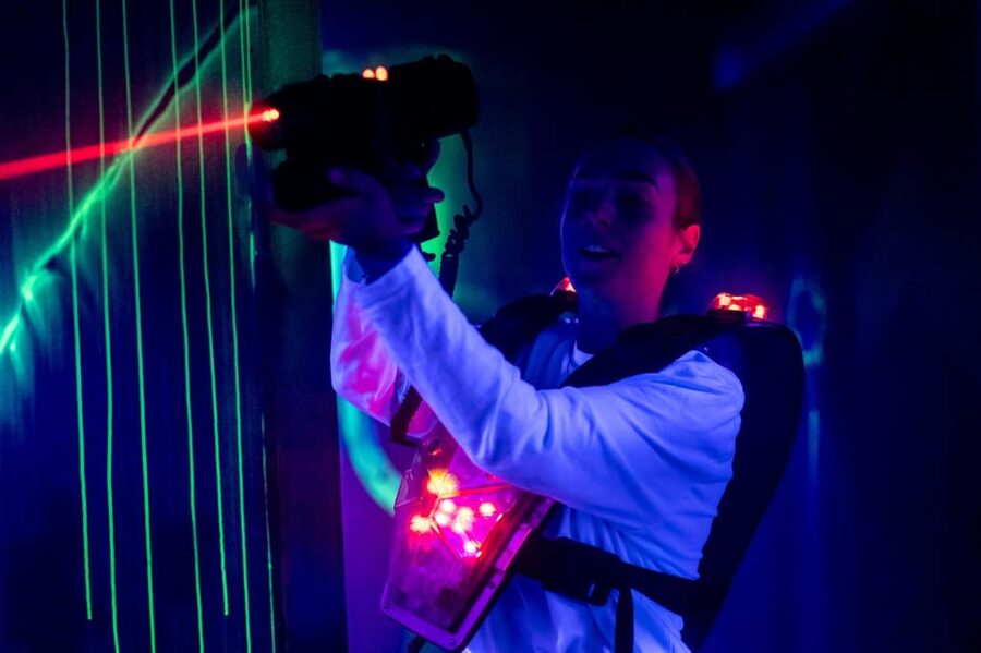 Aloha Amsterdam: Laser Tag Experience - Scores at the finish