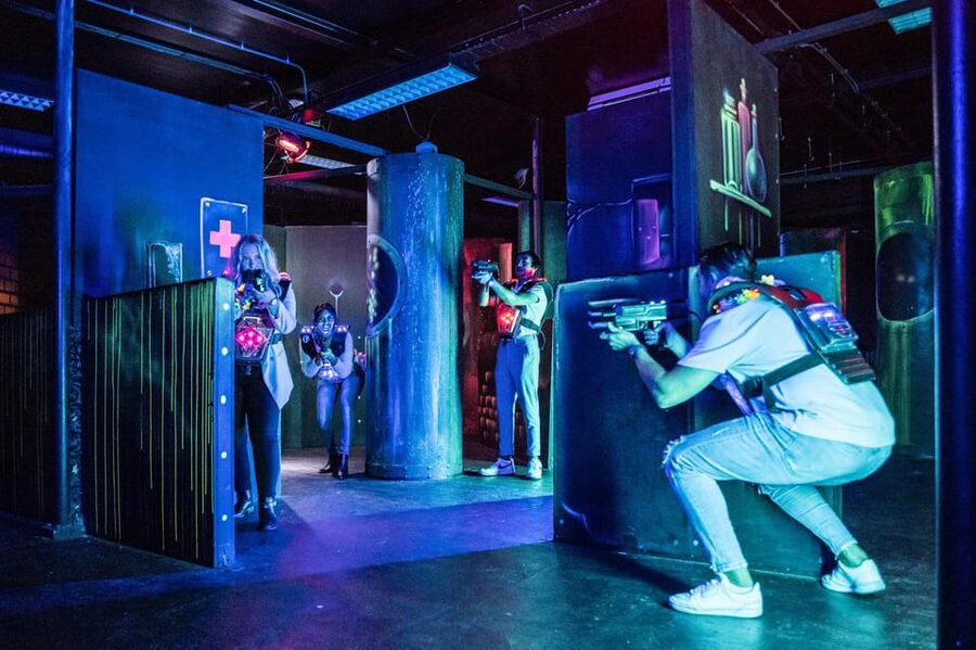 Aloha Amsterdam: Laser Tag Experience - Allow time for a possible delay