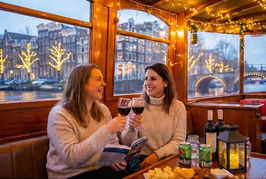 Amsterdam:1.5-Hour Canal Cruise local Guide, Drinks & Snacks - Why a small electric boat suits Amsterdam