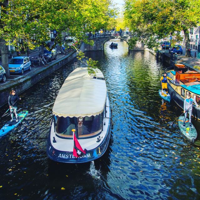 Amsterdam: 2-Hour Stand Up Paddle Board Tour - Starting near the windmill by Brewery het IJ