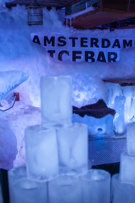 Amsterdam: 24-Hour Hop-On Hop-Off Boat and XtraCold Icebar - Red Line stops, from Central Station to Westerdok