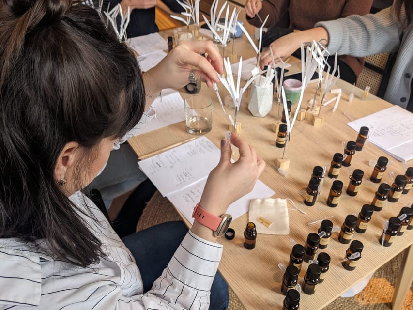 Amsterdam: 3-Hour Mindful Perfume-Making Workshop - Part one: thirty minutes of memories and grounding