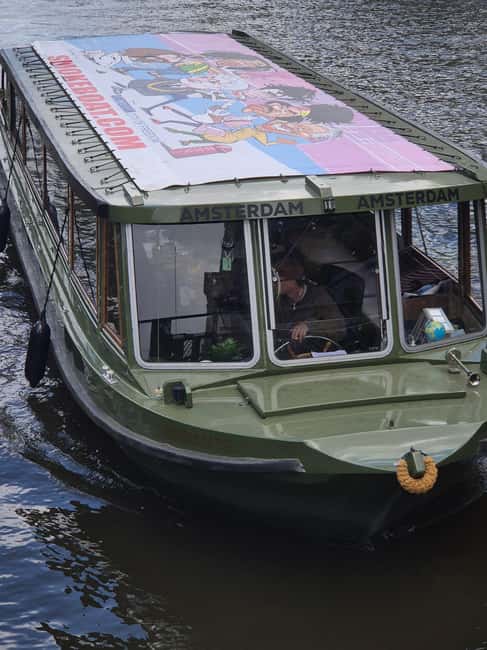 Amsterdam: 420 Smoke-Friendly Boat Tour - Rolling, relaxing, and setting off