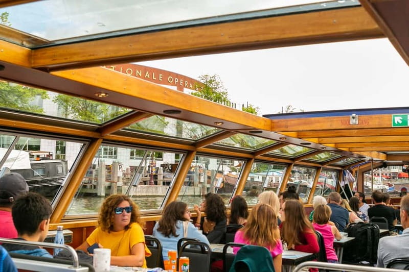 Amsterdam: 75 Minute City Canal Cruise with Audio Guide - Centraal Station and the IJ River