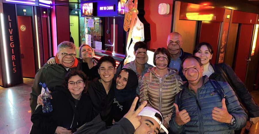 Amsterdam: After Dark Red Light District Tour - The Bulldog and coffeeshop culture