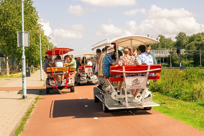Amsterdam Beer Bike Blast Private Tour - With Beer On Tap - Choosing the Right Time of Day