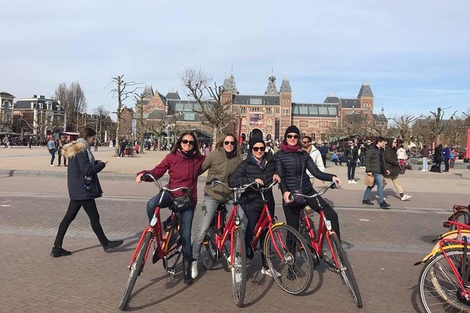 Amsterdam Bike Rental with free GPS narrated bike tour - Riding through the old city