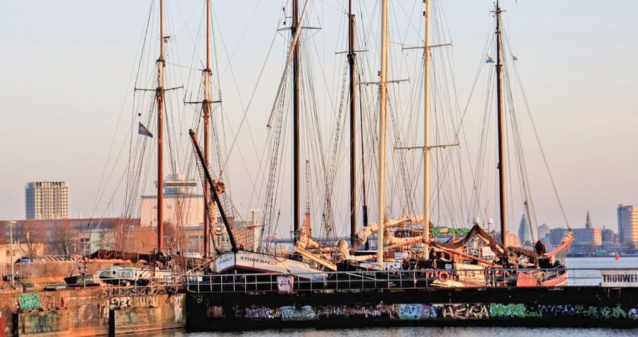 Amsterdam: Bike Tour (Noord) in German or English - Starting at Sea Palace and crossing the IJ
