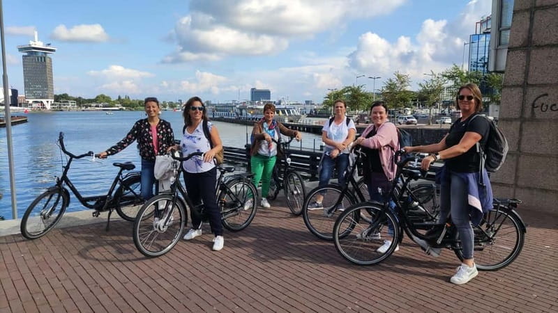 Amsterdam bike tour with a French-speaking guide local! - Starting at IJdok 47 near Central Station