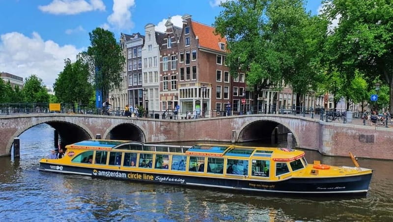 Amsterdam: Canal Cruise from Anne Frank Museum - One hour on Amsterdam’s inner canals