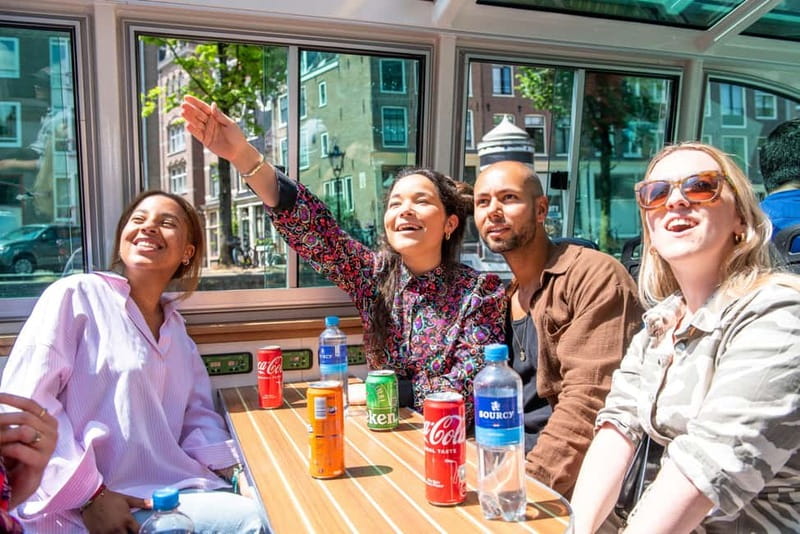 Amsterdam: Canal Cruise from Anne Frank Museum - The Nine Streets and Herengracht