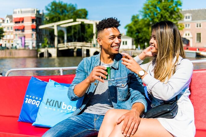 Amsterdam Canal Cruise in Open Boat with Unlimited Drinks Option - Cool weather does not have to ruin an open-boat ride