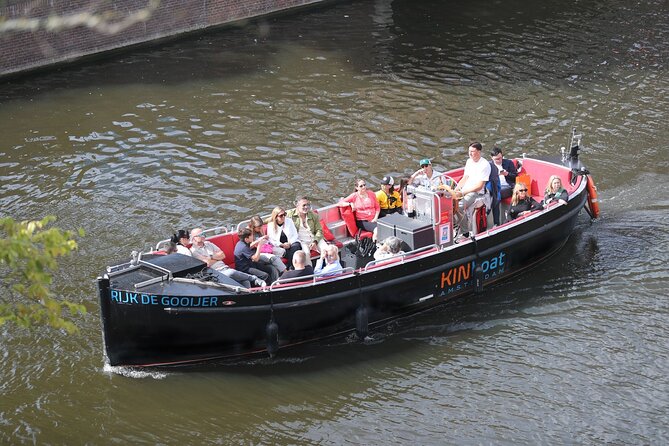Amsterdam Canal Cruise in Open Boat with Unlimited Drinks Option - Westerkerk gives the cruise a strong opening