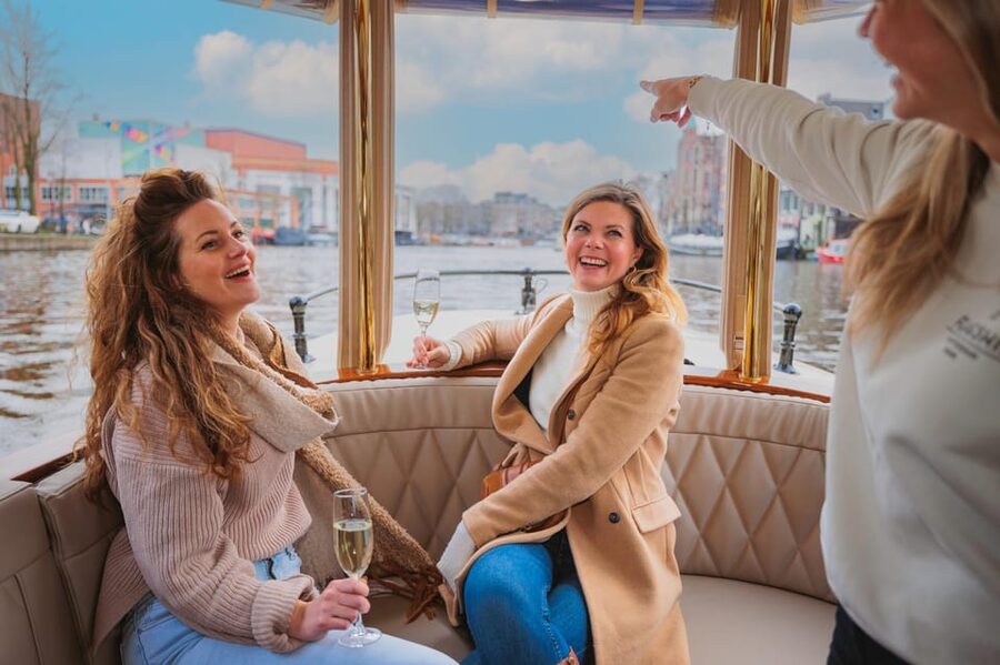 Amsterdam: Canal Cruise with Bubbles & Bites - The Golden Bend and Amsterdam’s grand façades