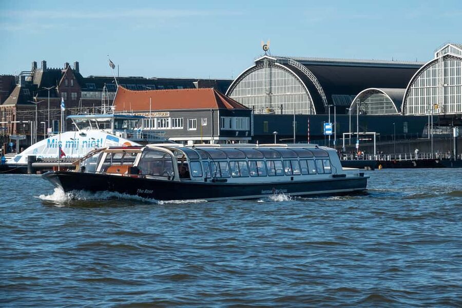 Amsterdam: Canal Cruise with Live Commentary & Audio Guide - The Amstel and the Skinny Bridge