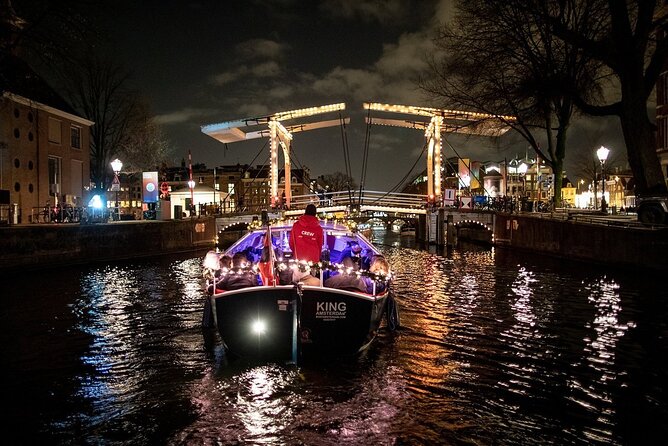 Amsterdam Canal Cruise With Live Guide and Unlimited Drinks - Prinsengracht, Jordaan, and the Anne Frank House