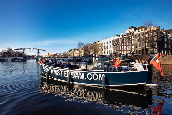 Amsterdam Canal Cruise With Live Guide and Unlimited Drinks - Magere Brug and the canal ring