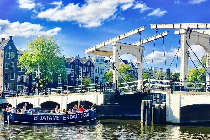 Amsterdam Canal Cruise with Open Bar - Central Station - The Amstel and the Magere Brug