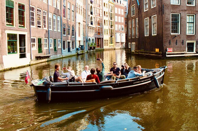 Amsterdam Canal Tour by Open Boat – 90 min Small Group Experience - Parks, gardens, and the grand canal belt