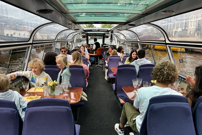 Amsterdam Cheese and Wine Canal Cruise - Amstel Church and the Skinny Bridge