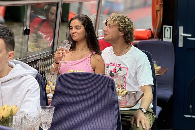 Amsterdam Cheese and Wine Canal Cruise - Hermitage Museum and the Blue Bridge