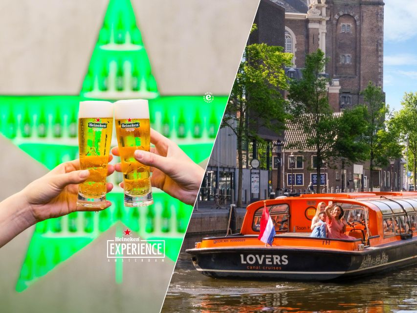 Amsterdam: City Canal Cruise and Heineken Experience - Getting from the brewery to the canal boat