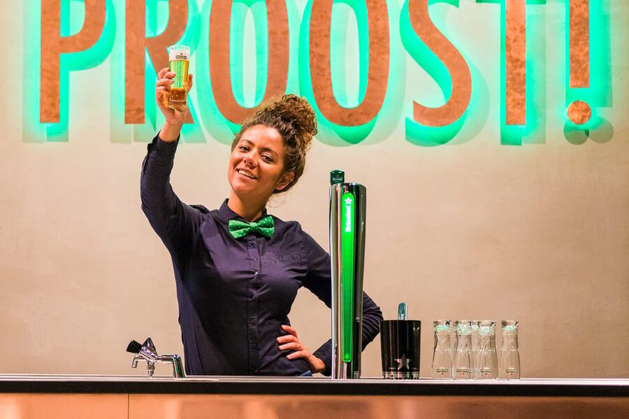Amsterdam: City Canal Cruise and Heineken Experience Ticket - The two drinks at the end