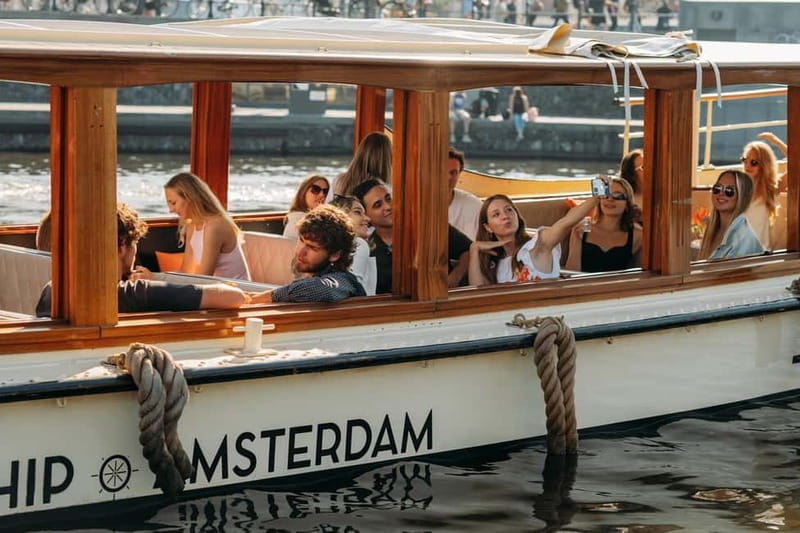 Amsterdam: Classic Boat Cruise with Optional Cheese & Wine - The Golden Bend and Herengracht