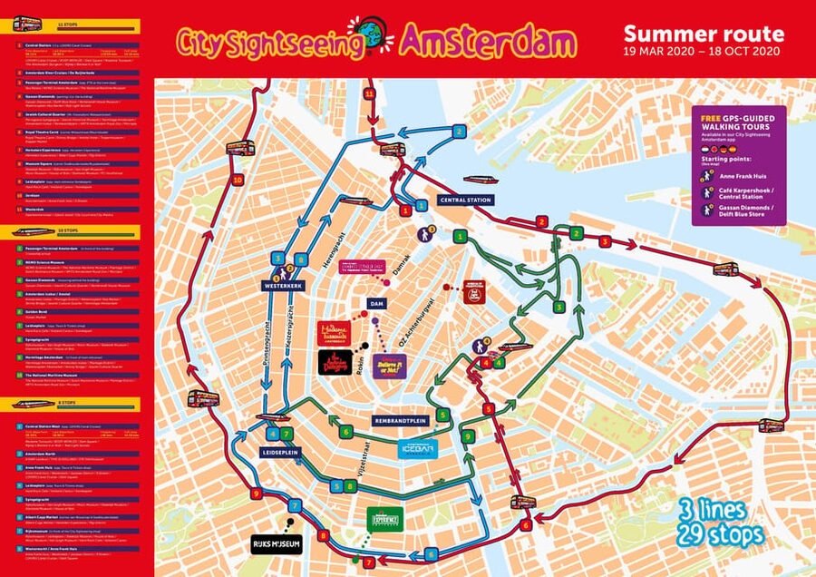 Amsterdam: Combo Rijksmuseum & Hop-On Hop-Off Bus - Small details that affect your decision