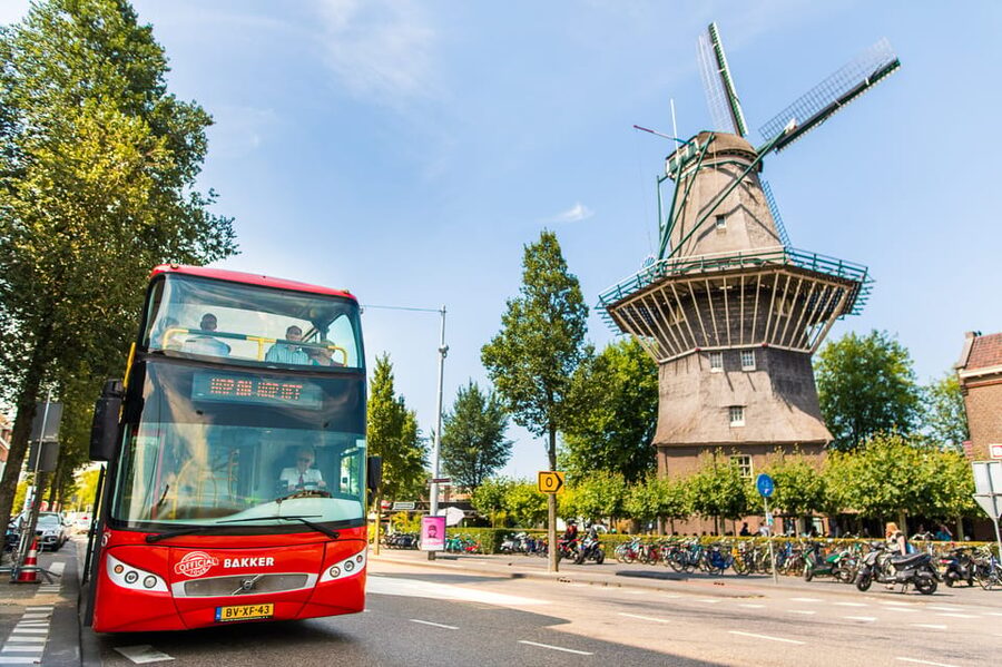 Amsterdam: Combo Rijksmuseum & Hop-On Hop-Off Bus - The summer Blue Line and Amsterdam North
