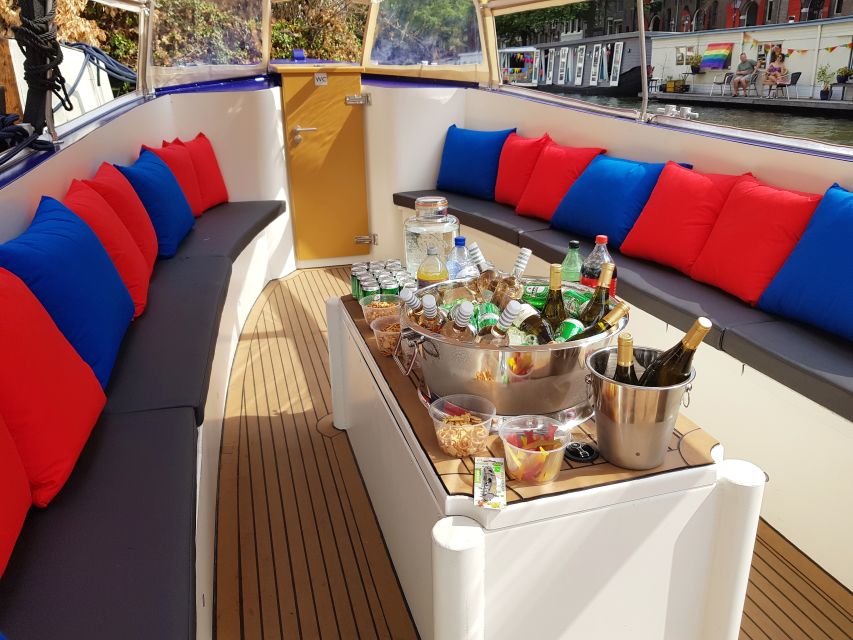 Amsterdam: Covered Canal Booze Cruise with Unlimited Drinks - Twenty-five minutes through Amsterdam’s main canals