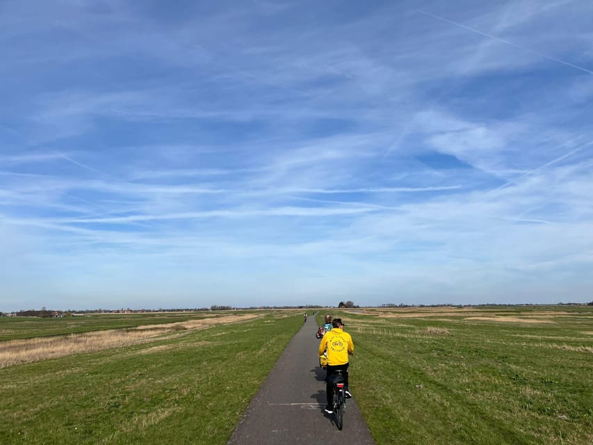 Amsterdam: Dutch Countryside E-Bike with Cheese & Clogs - The return route and what four hours really means
