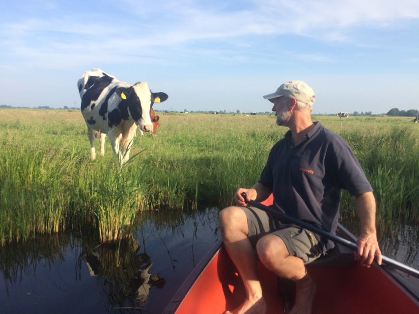 Amsterdam: Dutch Countryside Sunset Canoe Tour - Meeting at Amsterdam Noord and riding into the village