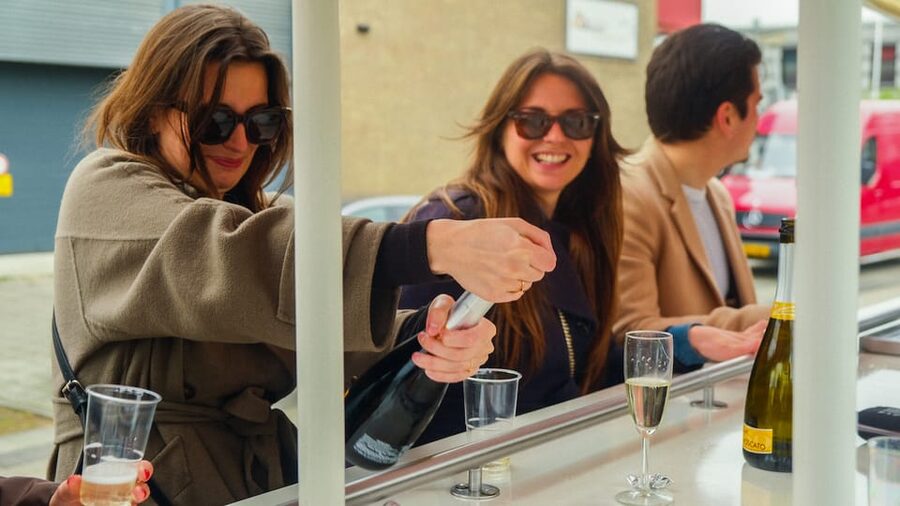 Amsterdam: Dutch Prosecco Party Bike - Is $37 per person good value?