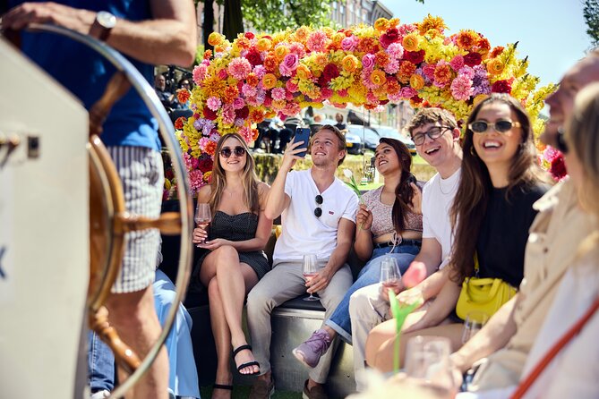 Amsterdam Flower Boat Canal Cruise with Local Guide - The seven bridges photo view
