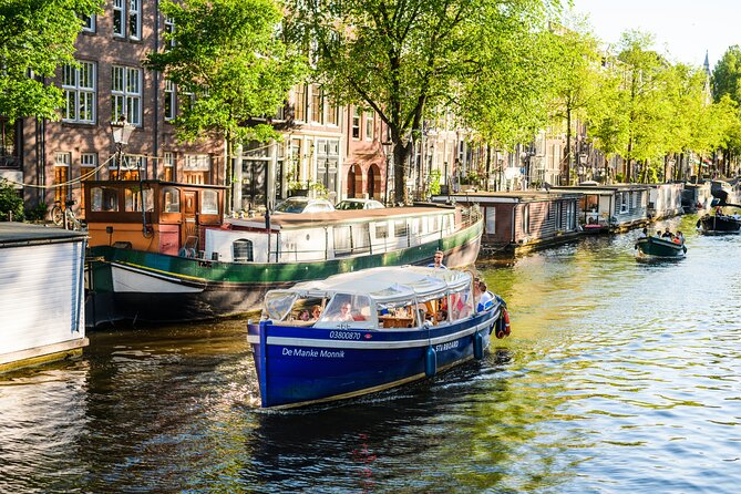 Amsterdam: German-speaking boat trip with bar on board - Key points to know before you book