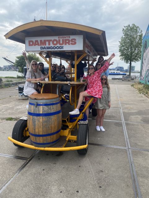 Amsterdam: Guided Beer or Prosecco Bike Tour - What this Amsterdam bike tour really is