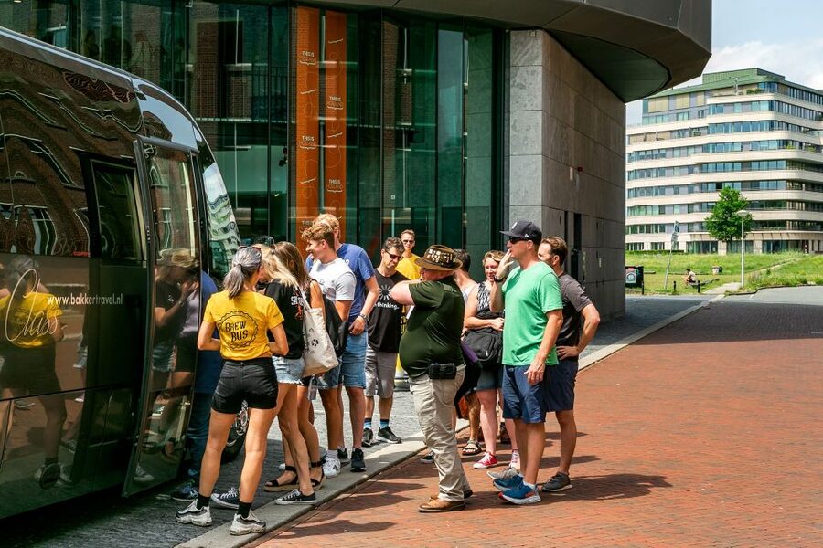 Amsterdam: Guided Craft Beer Brewery Bus Tour with Tastings - Nine tasters, three breweries, and no food