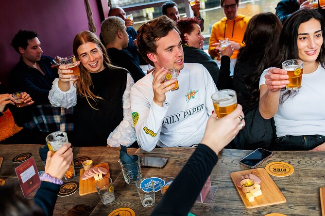 Amsterdam Guided Craft Beer Tasting with Cheese & Sausauge - A Small Group That Can Work Well for Solo Visitors