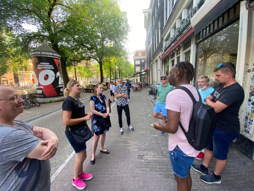 Amsterdam: Guided Ganja Walking Tour of Coffee Shops - Afternoon Cheese, Evening Bitterballen, and the Nighttime Finish