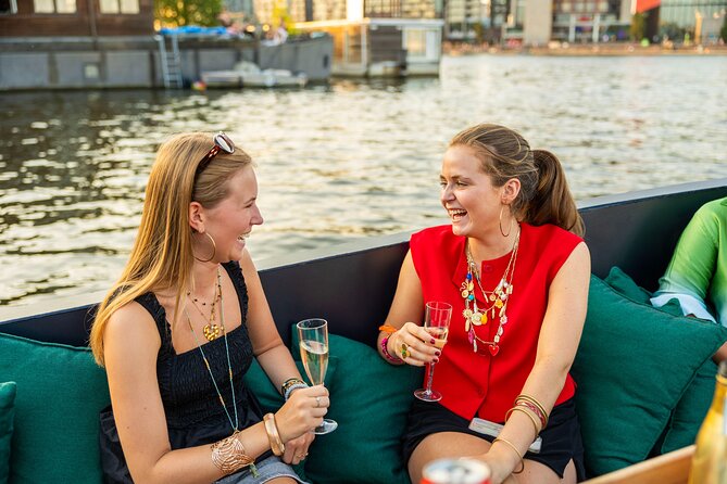 Amsterdam: Guided Open Boat Canal Cruise Unlimited Drinks Option - Keizersgracht, the Jordaan, and Anne Frank