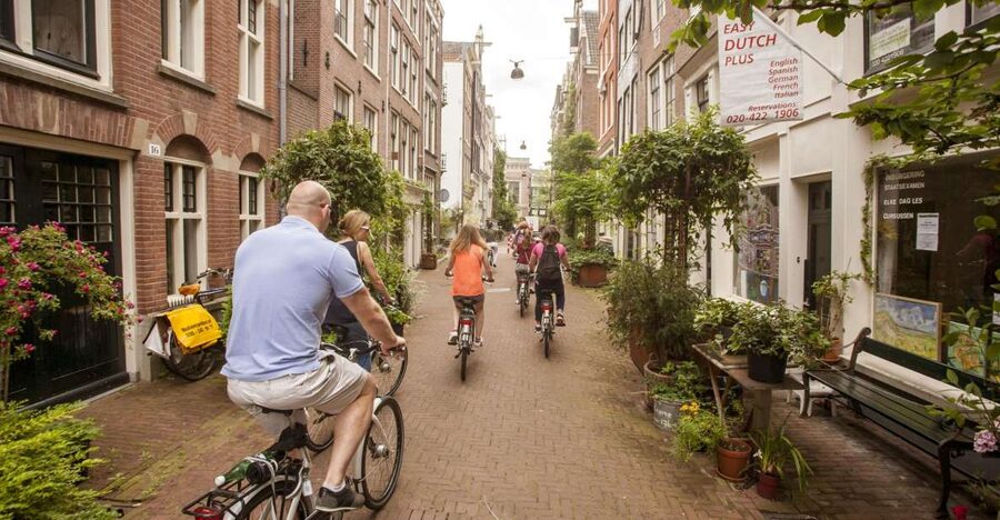 Amsterdam: Hidden Gems & Highlights Guided Bike Tour - Anne Frank’s House From the Outside