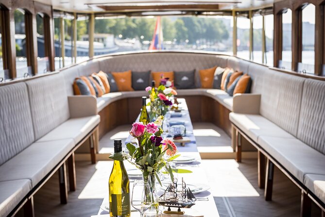 Amsterdam Historic Tour On Classic Saloon Boat - Key points to know before booking