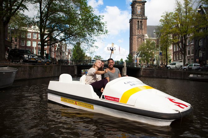 Amsterdam Independent Sightseeing by Pedal Boat - Key points before you pedal away