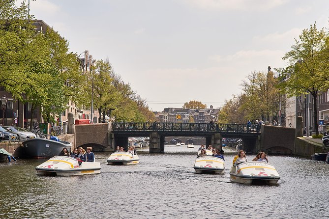Amsterdam Independent Sightseeing by Pedal Boat - Pedaling through Amsterdam’s canals