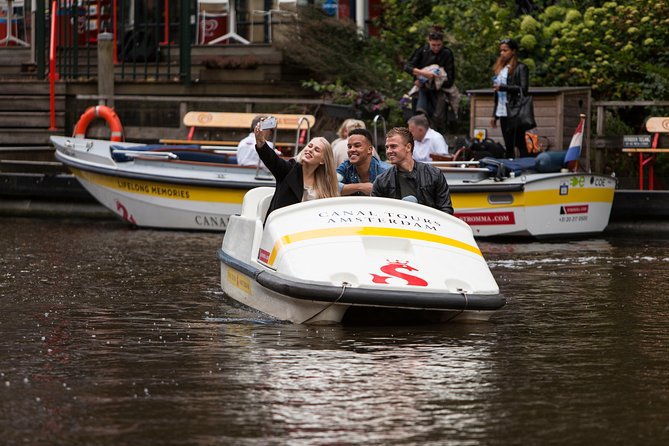 Amsterdam Independent Sightseeing by Pedal Boat - How much value do you get for $31.86?